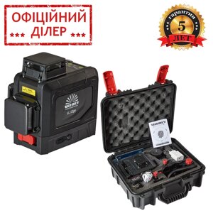 Високоточний лазерний нівелір (рівень) Vitals Professional LL 12go (360 град, 2 лазерні головки)