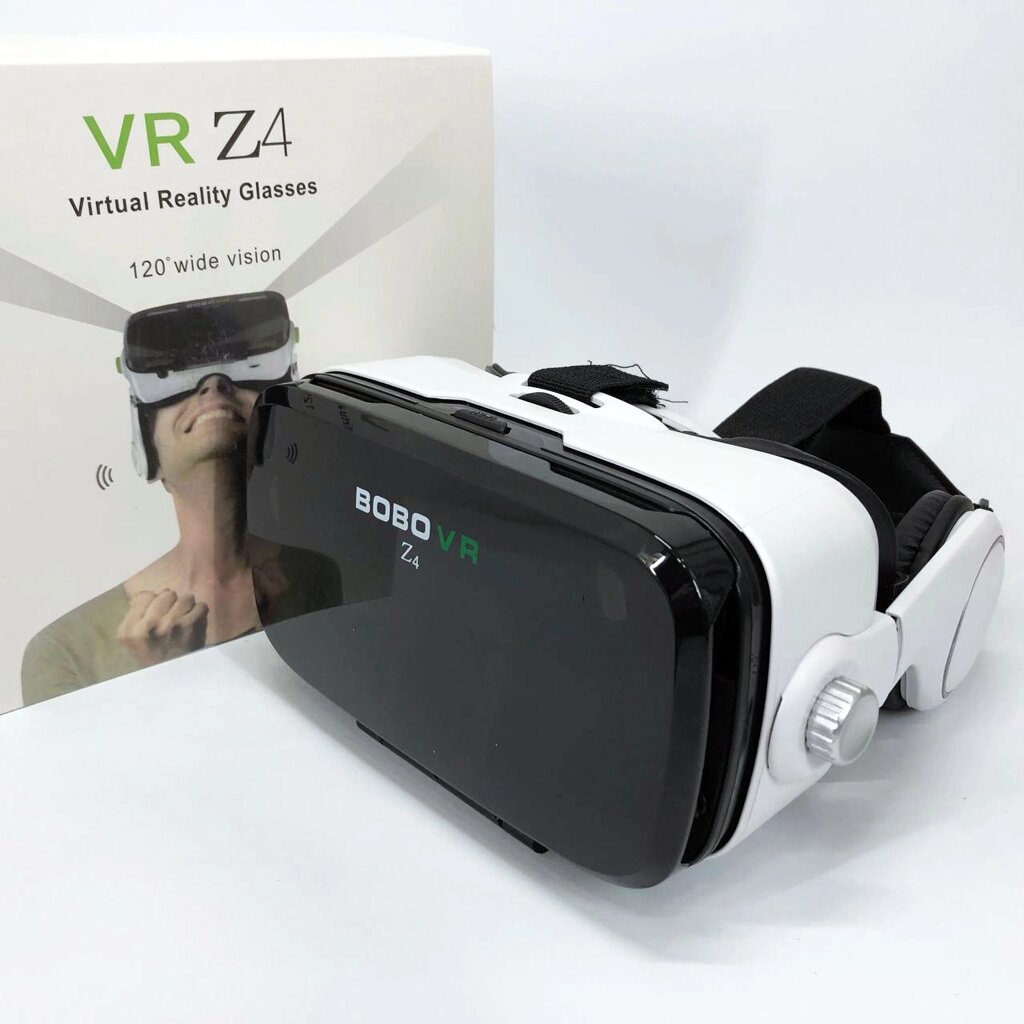 3D окуляри віртуальної реальності VR BOX Z4 BOBOVR Original з пультом та навушниками від компанії Elektromax - фото 1