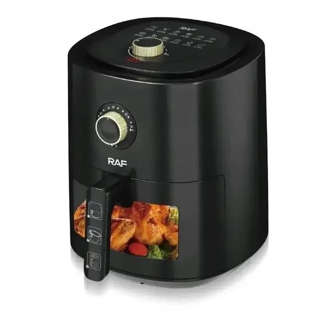 Аерофритюрниця Повітряна фритюрниця Air Fryer RAF SKY RS7325 6.0L 1600W від компанії Elektromax - фото 1