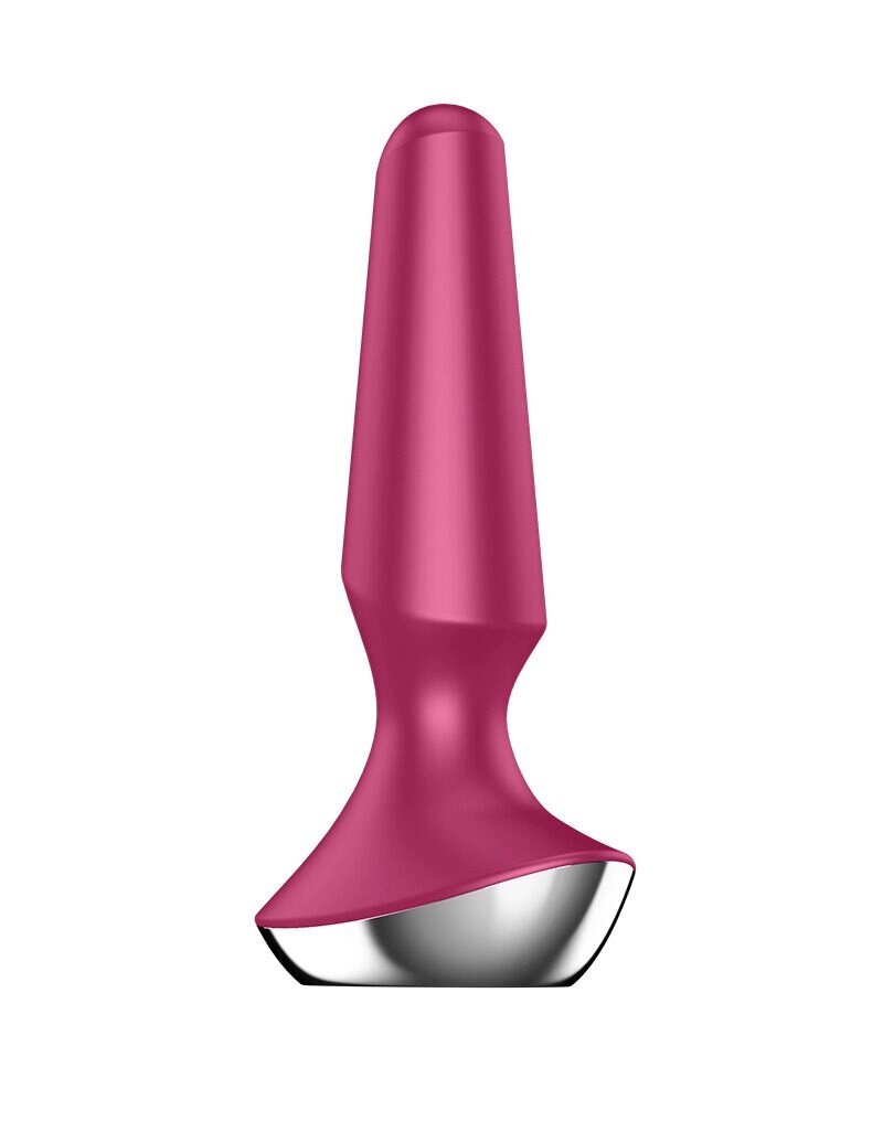 Анальна смарт-вібропробка Satisfyer Plug-ilicious 2 Berry від компанії Elektromax - фото 1