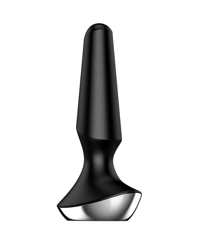 Анальна смарт-вібропробка Satisfyer Plug-ilicious 2 Black від компанії Elektromax - фото 1