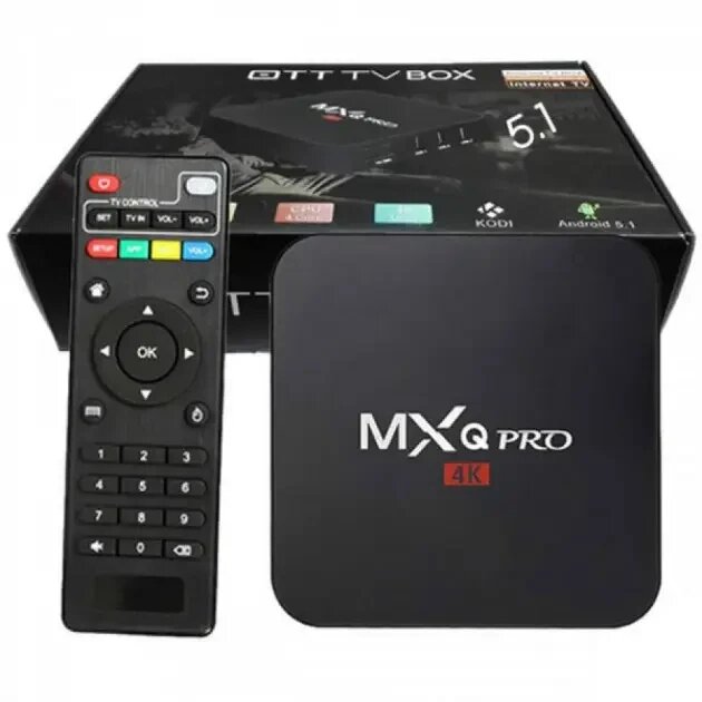 Android TV-приставка Smart Box MXQ PRO 1 Gb + 8 Gb Professional медіаплеєр смарт мініприставка PRK від компанії Elektromax - фото 1