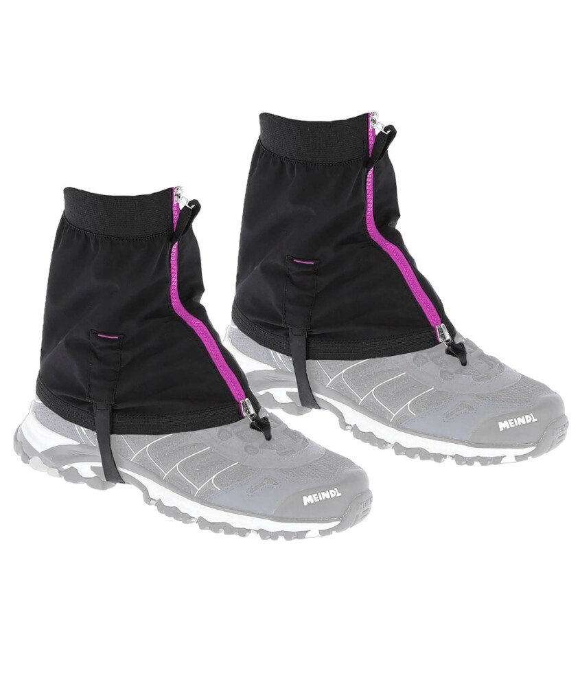 Бахіли туристичні Viking Trivor Gaiters Black/Pink (850/21/4523) від компанії Elektromax - фото 1