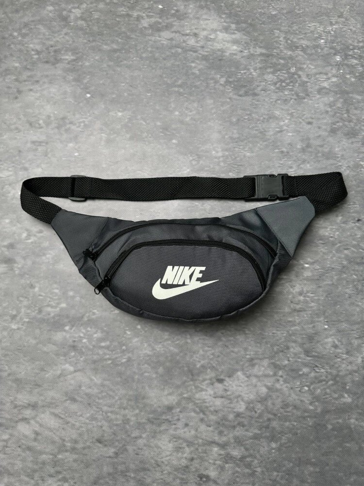 Бананка сіра 1000D Nike (біле лого) від компанії Elektromax - фото 1