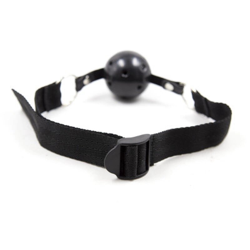 БДСМ кляп чорний Knebel-Easy Breathable Ball Gag від компанії Elektromax - фото 1