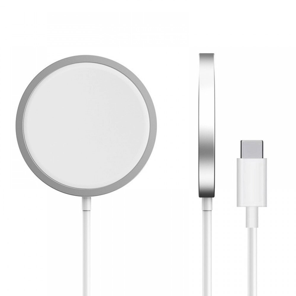 Бездротове зарядний пристрій для телефону Apple MagSafe Charger 15W від компанії Elektromax - фото 1