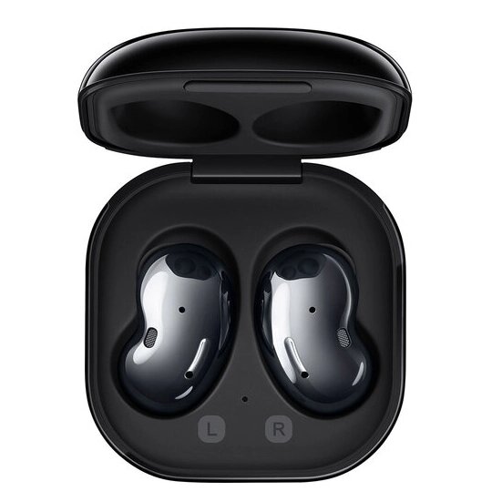 Бездротові навушники з сенсорним управлінням SAMSUNG Galaxy Buds Live. Колір чорний від компанії Elektromax - фото 1