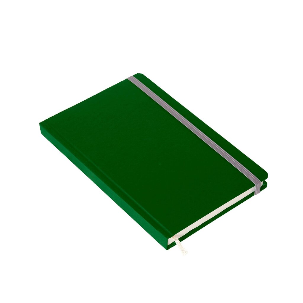 Блокнот в клітинку A5 Fino тверда обкладинка (темно-зелений, 13 х 21 см) від компанії Elektromax - фото 1