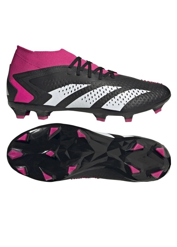 Бутси футбольні чоловічі Adidas Predator Accuracy. 3 FG UNI Black/Pink (GW4589) від компанії Elektromax - фото 1