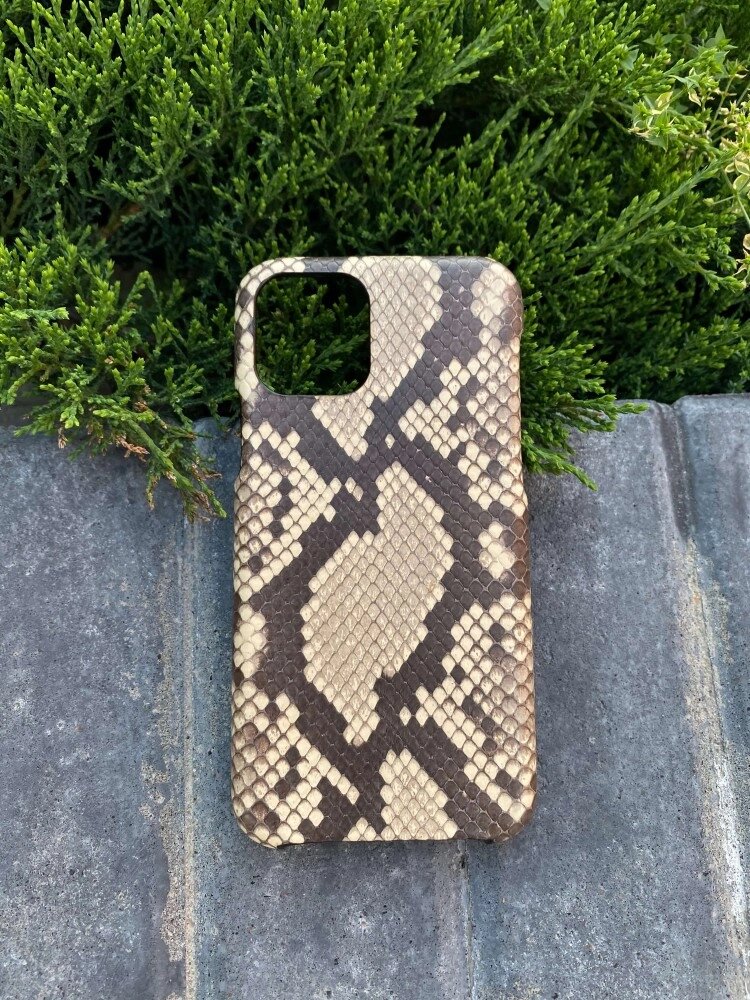 Чохол iPhone 11 Pro Case Python Brown від компанії Elektromax - фото 1