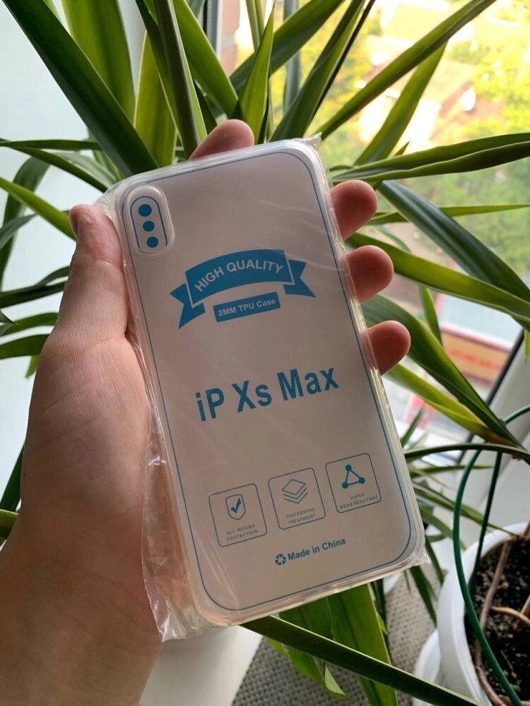 Чохол прозорій для Iphone XS MAX від компанії Elektromax - фото 1