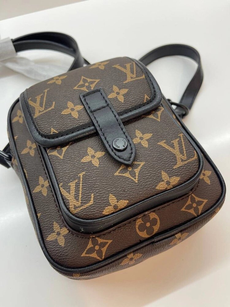 Чоловіча сумка Louis Vuitton monogram, коричнева від компанії Elektromax - фото 1