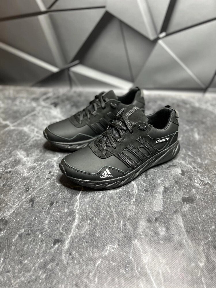 Чоловічі демісезонні кросівки Adidas Black від компанії Elektromax - фото 1