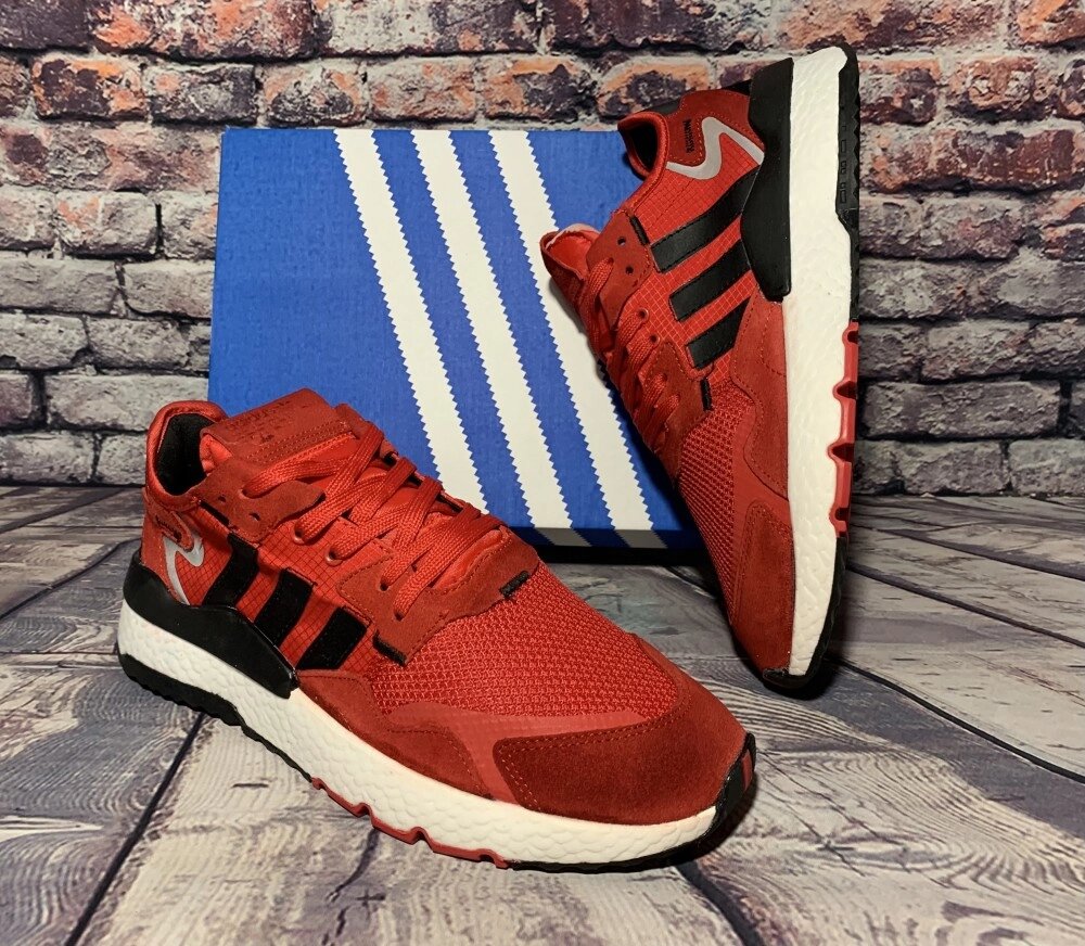 Чоловічі кросівки Adidas Jogger ( Червоні ) від компанії Elektromax - фото 1