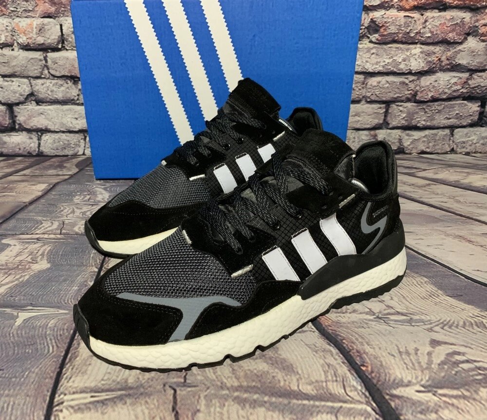 Чоловічі кросівки Adidas Jogger ( Чорний ) від компанії Elektromax - фото 1