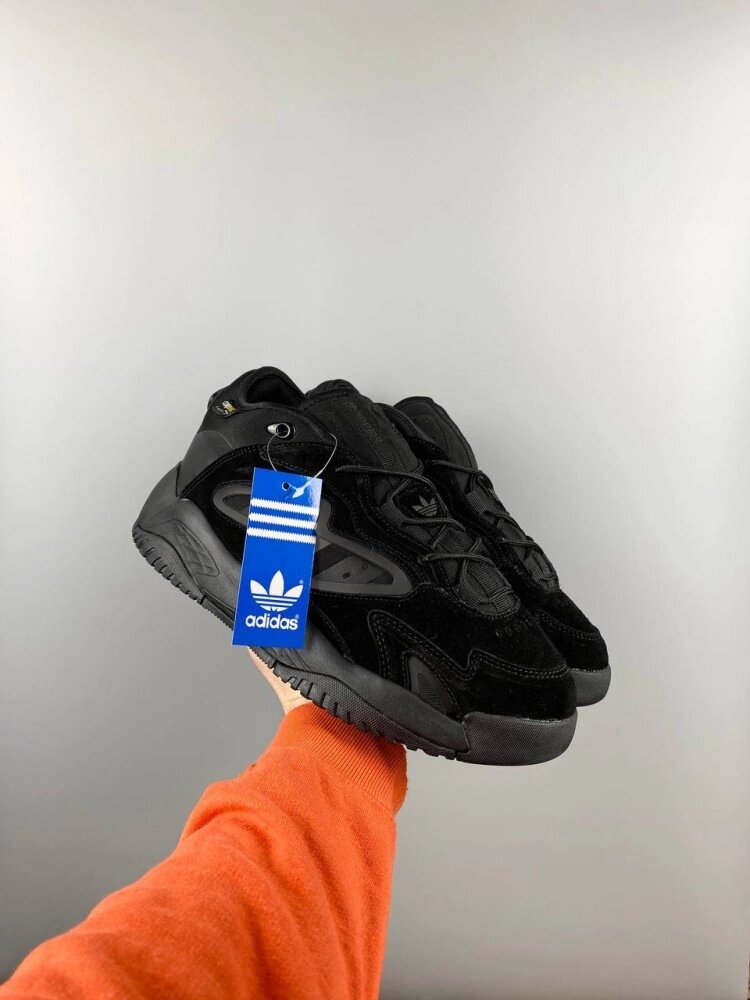 Чоловічі кросівки Adidas Originals Streetball II black Fur від компанії Elektromax - фото 1