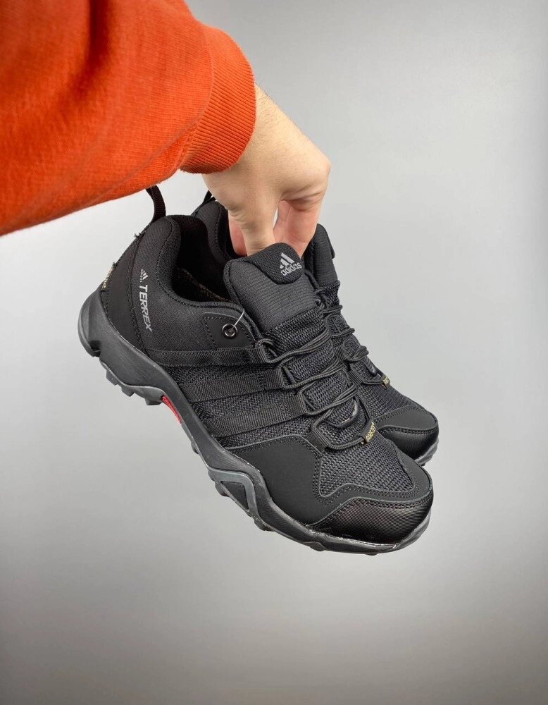 Чоловічі кросівки Adidas Terrex black Gore tex від компанії Elektromax - фото 1