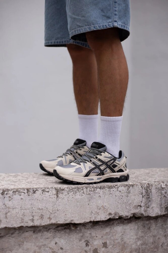 Чоловічі кросівки Asics Gel-Kahana 8 Beige/Black від компанії Elektromax - фото 1