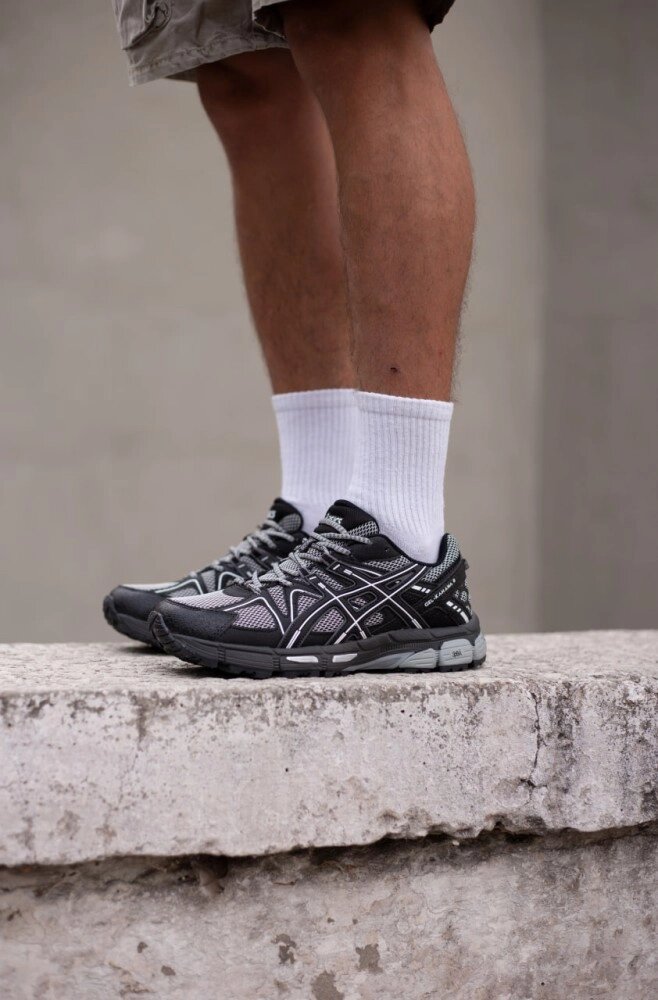 Чоловічі кросівки Asics Gel-Kahana 8 Black White від компанії Elektromax - фото 1