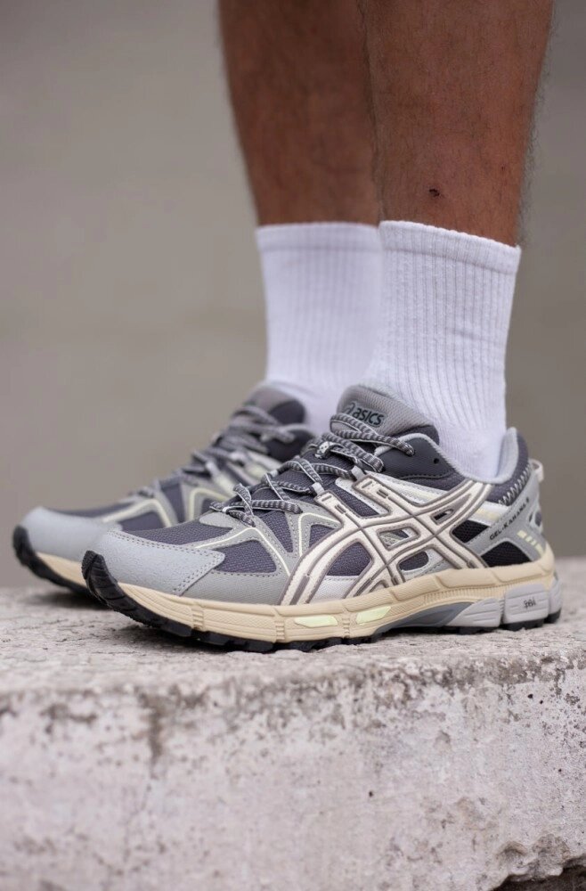 Чоловічі кросівки Asics Gel-Kahana 8 Gray Beige від компанії Elektromax - фото 1