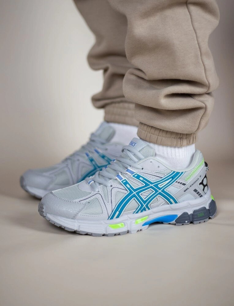 Чоловічі кросівки Asics Gel-Kahana 8 gray blue від компанії Elektromax - фото 1