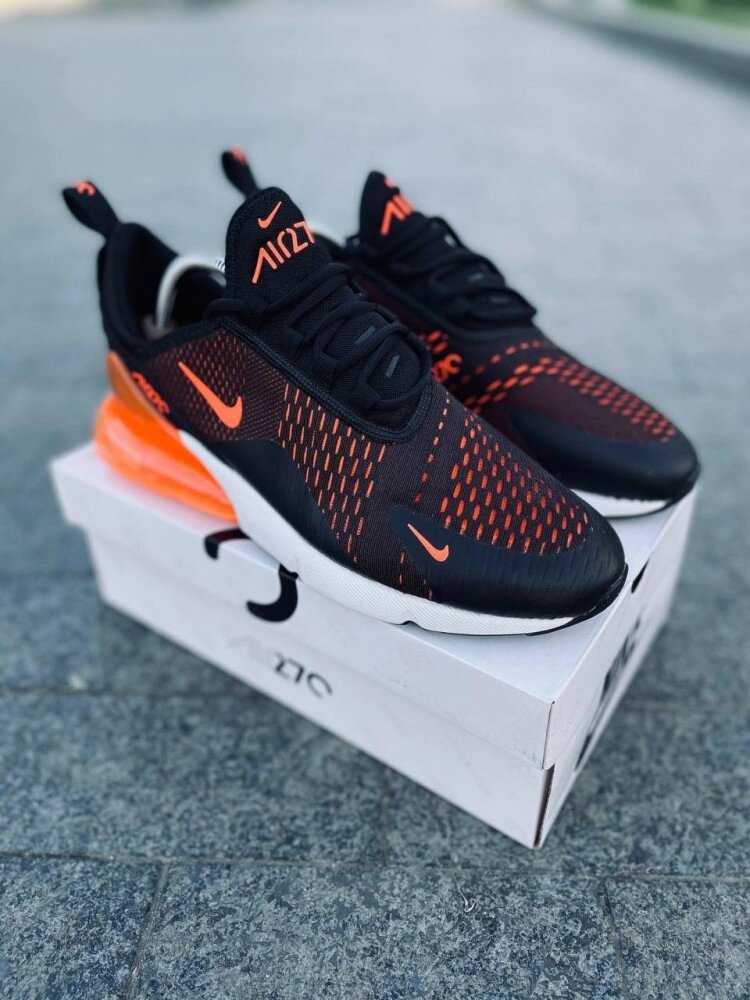 Чоловічі кросівки Nike Air Max 270 ( Чорні ) від компанії Elektromax - фото 1