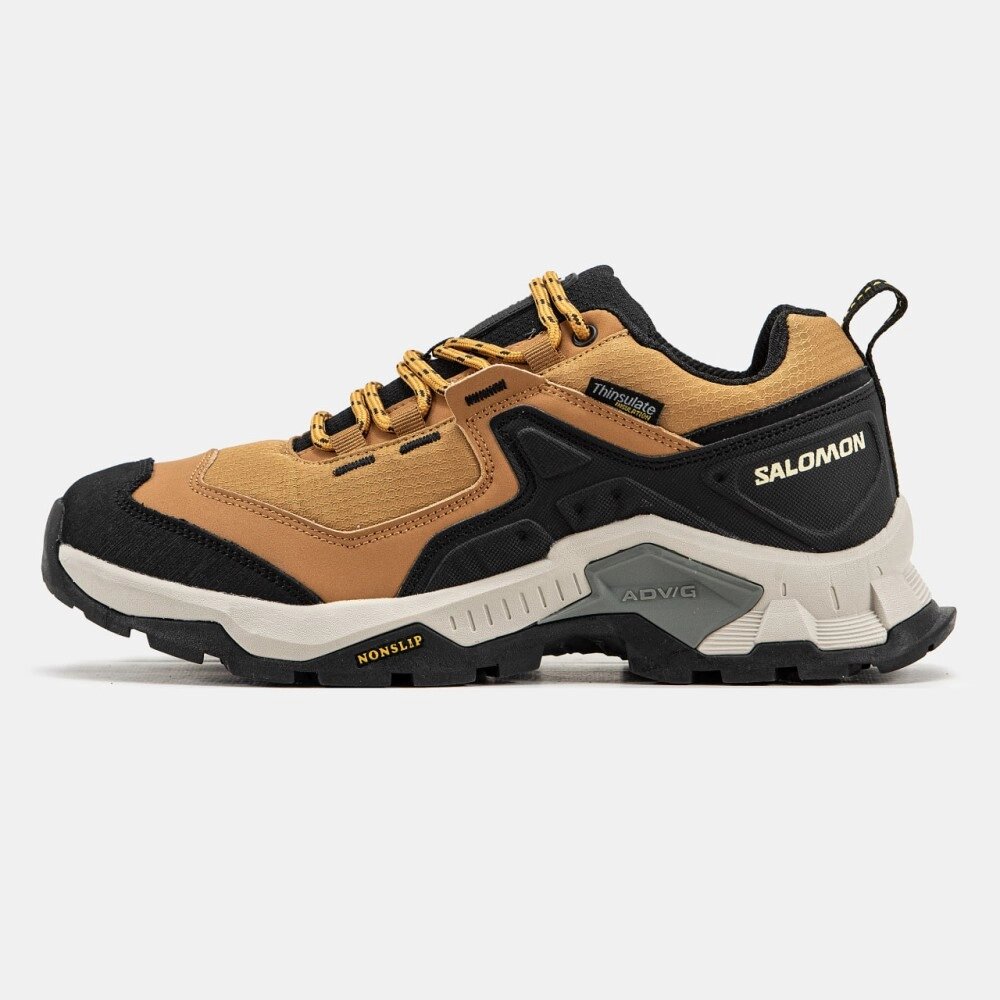 Чоловічі кросівки Salomon Quest Element Gore-Tex Brown від компанії Elektromax - фото 1