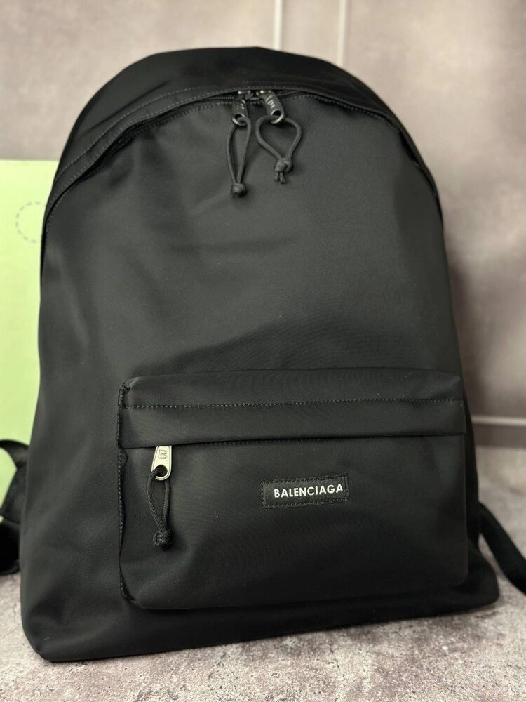 Чоловічий рюкзак Balenciaga чорний S098 від компанії Elektromax - фото 1