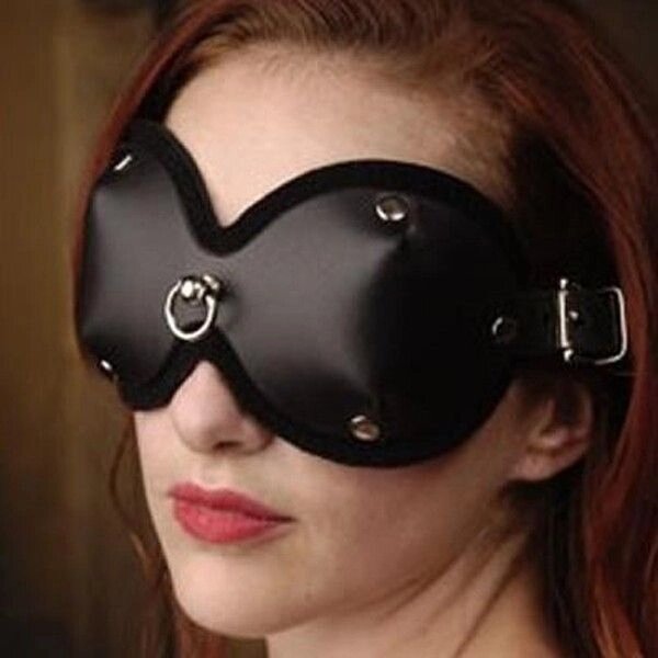 Чорна маска для очей закрита від компанії Elektromax - фото 1
