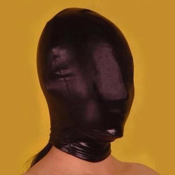 Чорна маска на все обличчя від компанії Elektromax - фото 1