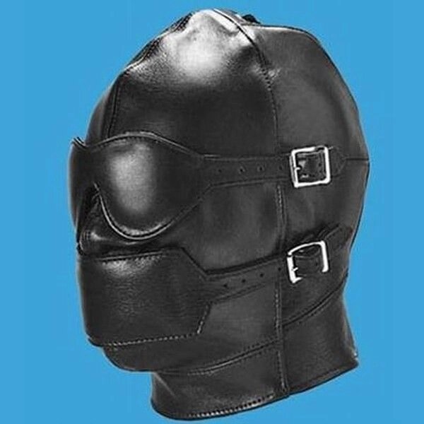 Чорна сексуальна маска закрита від компанії Elektromax - фото 1