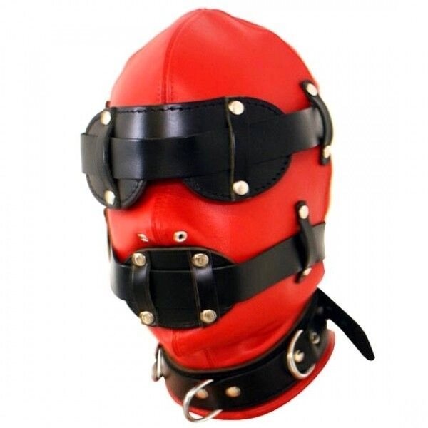 Чорно-червона маска від компанії Elektromax - фото 1