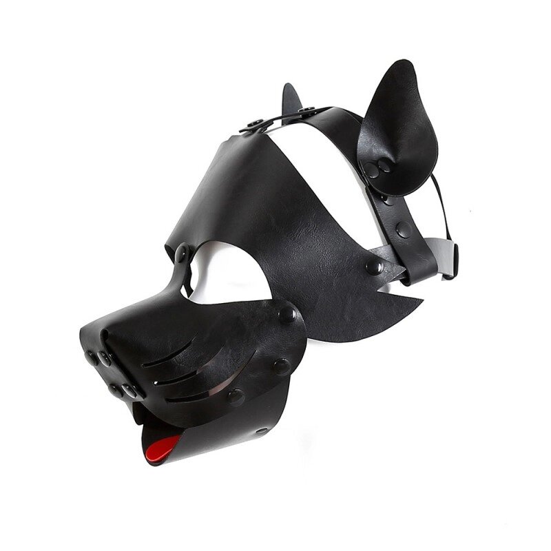 Detachable and Assembled PU Leather Dog Headgear від компанії Elektromax - фото 1