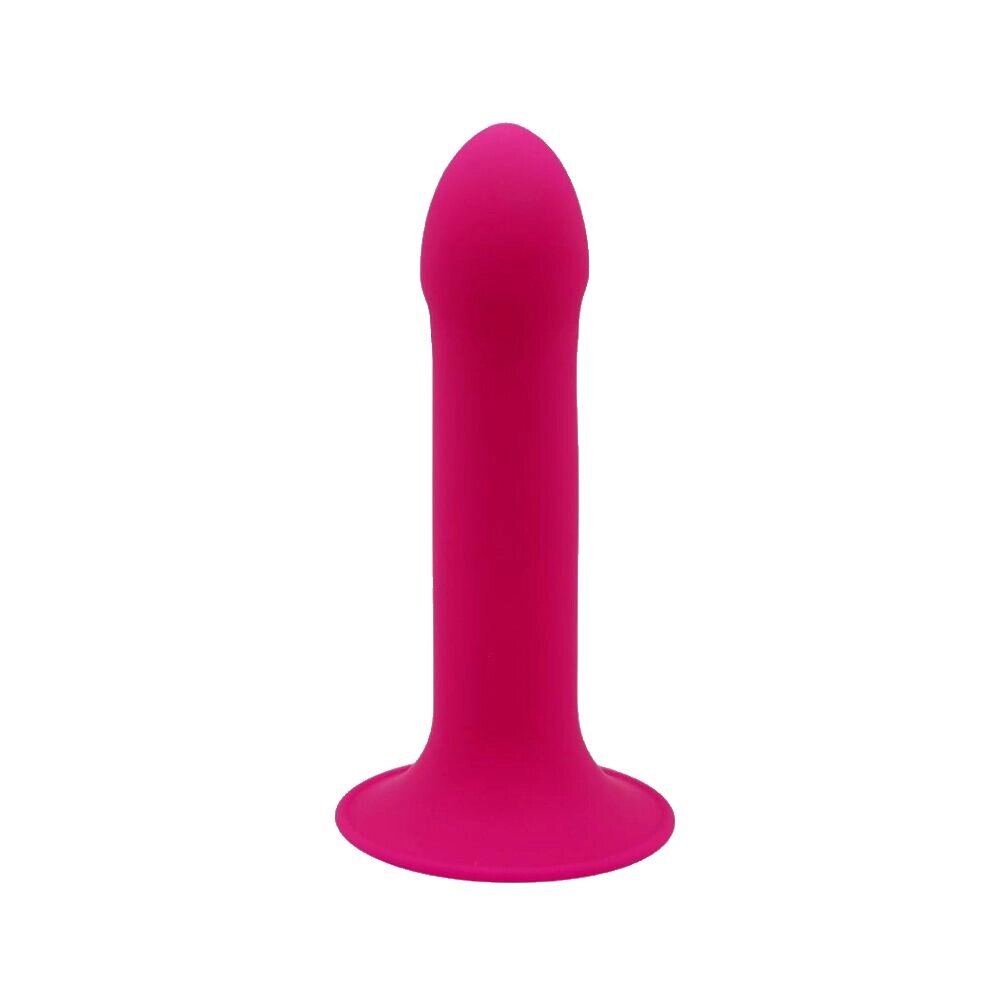 Дилдо з присоскою Adrien Lastic Hitsens 2 Pink, відмінно для страпона, макс. діам. 4см, довж. 16,7см від компанії Elektromax - фото 1