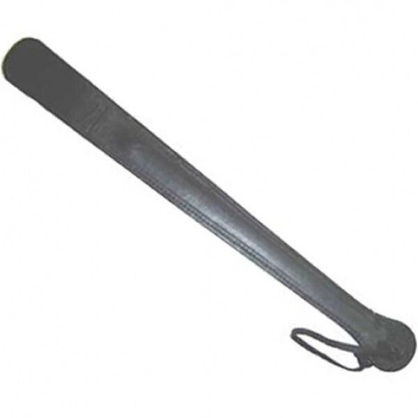 Довга чорна шльопалка Spanking Whip Paddle Black від компанії Elektromax - фото 1