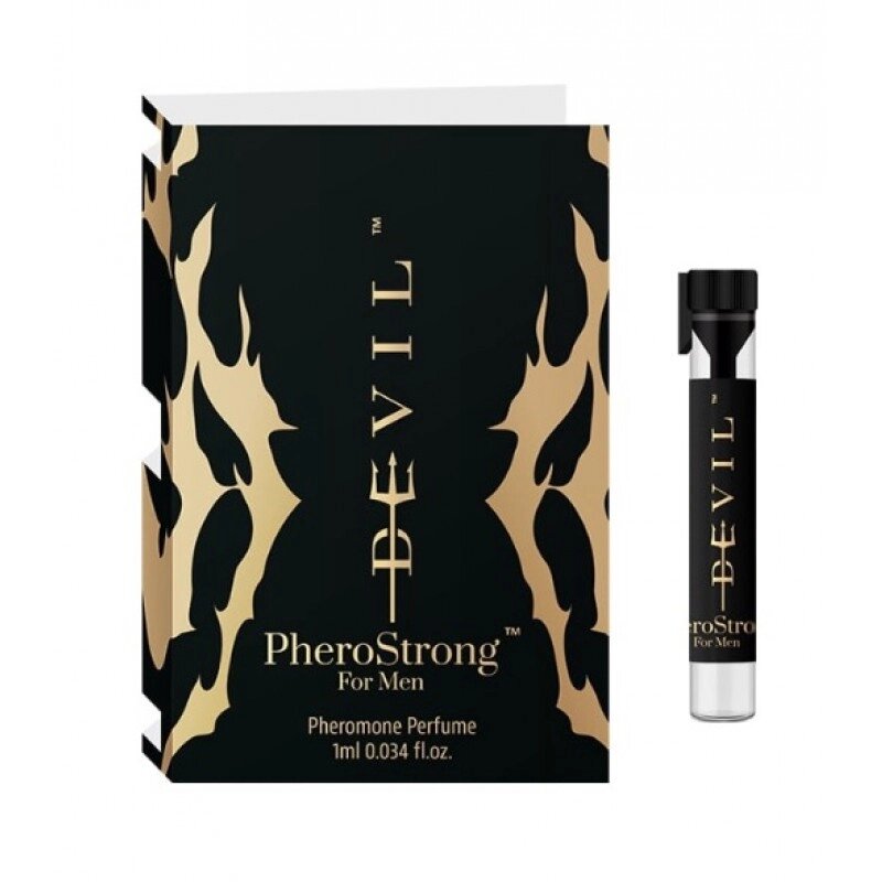 Духи з феромонами PheroStrong pheromone Devil for Men, 1 мл від компанії Elektromax - фото 1