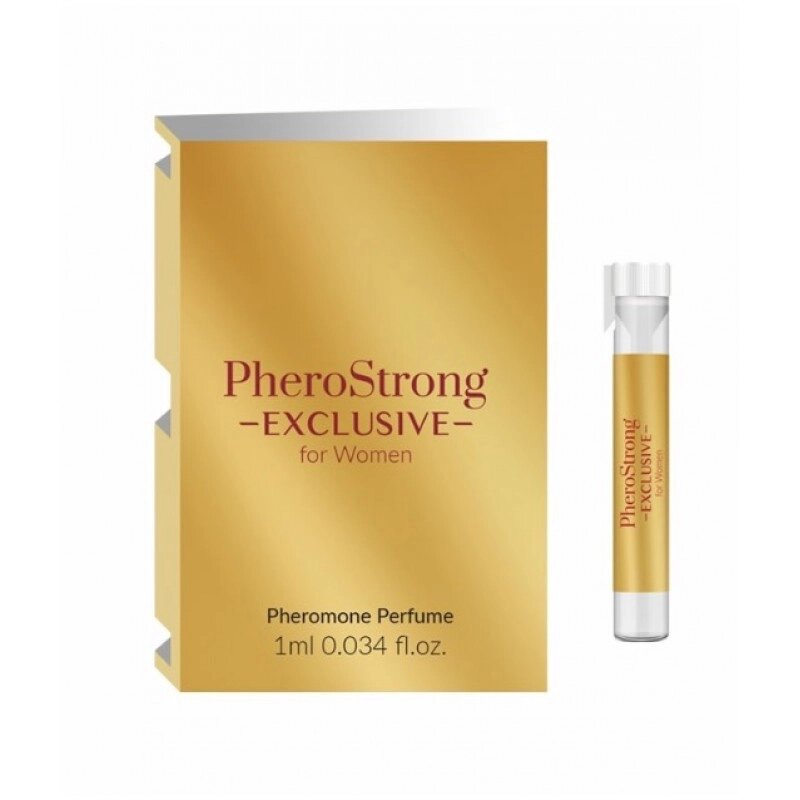 Духи з феромонами PheroStrong pheromone Exclusive for Women, 1 мл від компанії Elektromax - фото 1