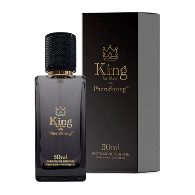 Духи з феромонами PheroStrong pheromone King for Men, 50мл від компанії Elektromax - фото 1