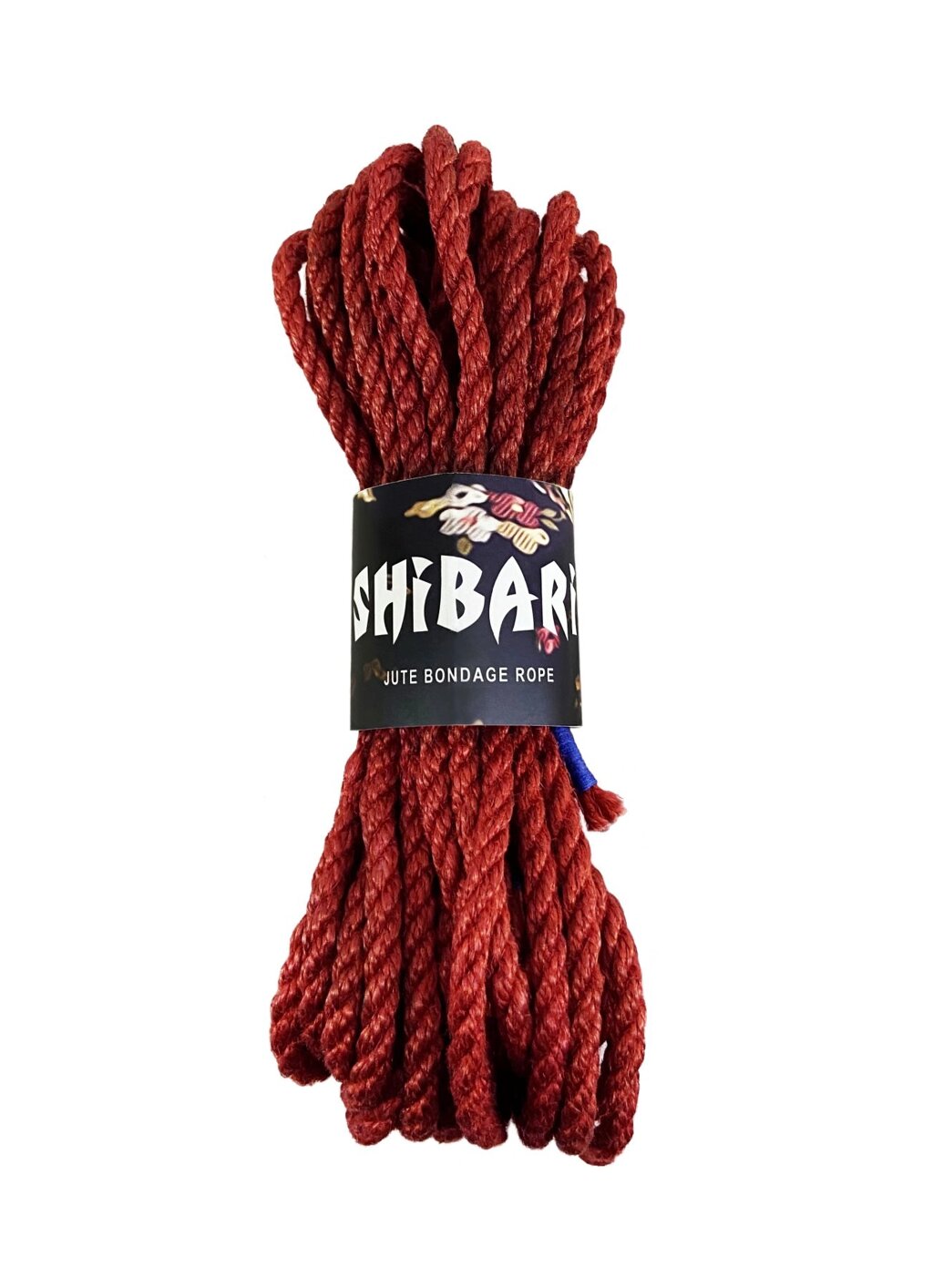 Джутова мотузка для шібарі Feral Feelings Shibari Rope, 8 м червона від компанії Elektromax - фото 1