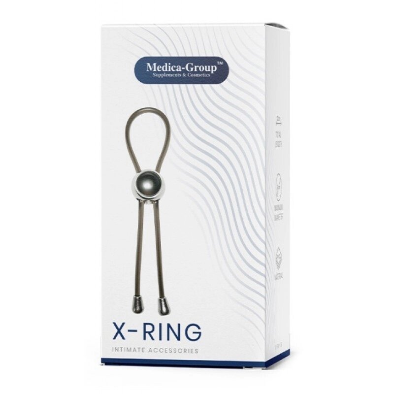 Ерекційне кільце для чоловіків Medica Group X-Ring від компанії Elektromax - фото 1