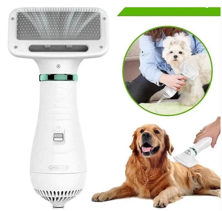 Фен-гребінець для шерсті Pet Grooming Dryer WN-10 від компанії Elektromax - фото 1