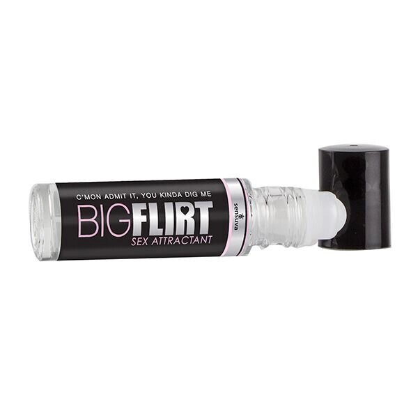 Феромони-унісекс Sensuva Big Flirt Sex Attractant 0.34oz Roll-On Tube (10 мл) від компанії Elektromax - фото 1