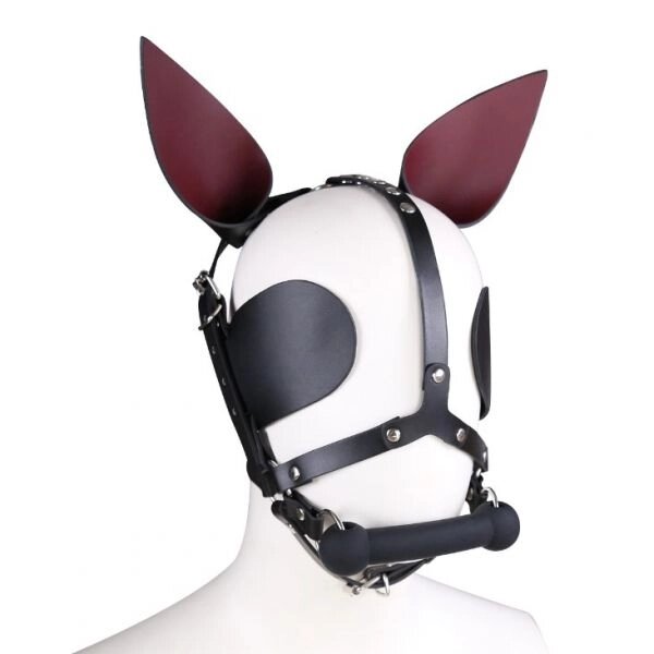 Фетиш -маска кролика, шкіряна маска Playboy від компанії Elektromax - фото 1