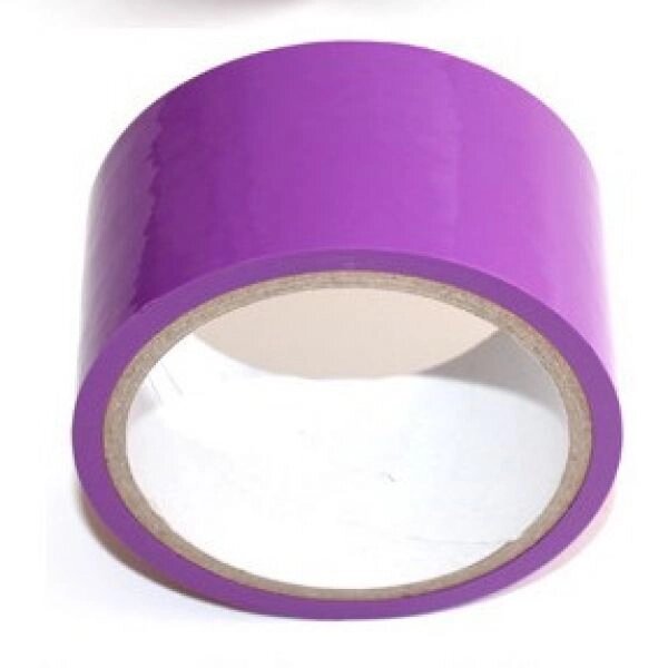 Фіолетова клейка стрічка для зв'язування Fetish Bondage Tape, 20 метрів від компанії Elektromax - фото 1