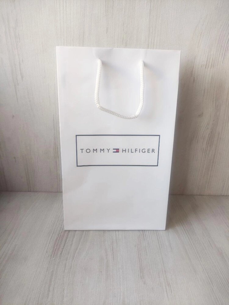 Фірмовий пакет білийTommy Hilfiger мал від компанії Elektromax - фото 1