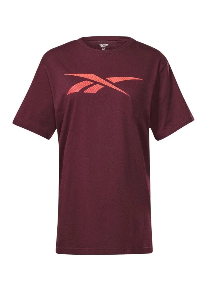 Футболка чоловіча Reebok RI Logo Tee Maroon (HR9029) від компанії Elektromax - фото 1