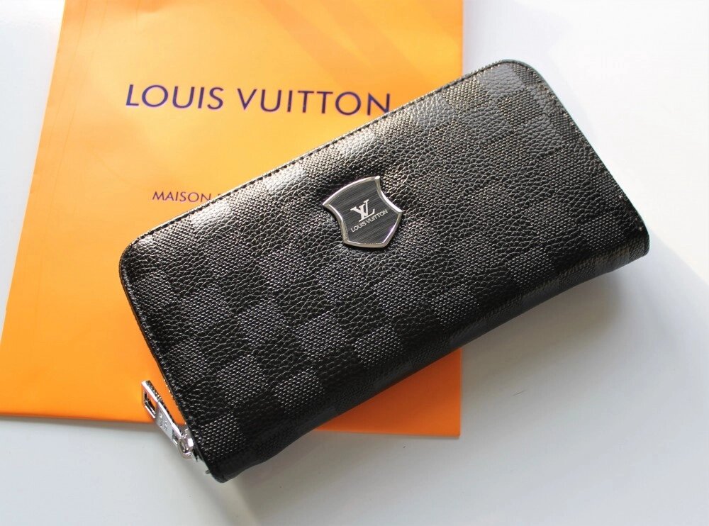 Гаманець Louis Vuitton унісекс black від компанії Elektromax - фото 1