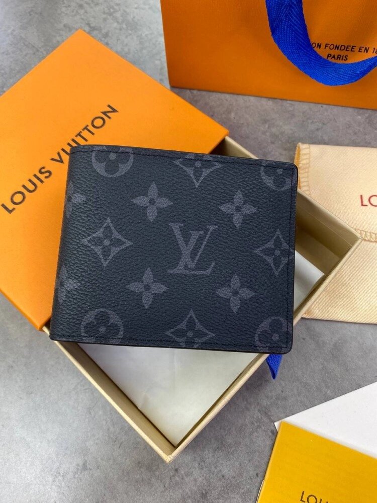 Гаманець сірий Louis Vuitton Graphite Monogram k310 від компанії Elektromax - фото 1