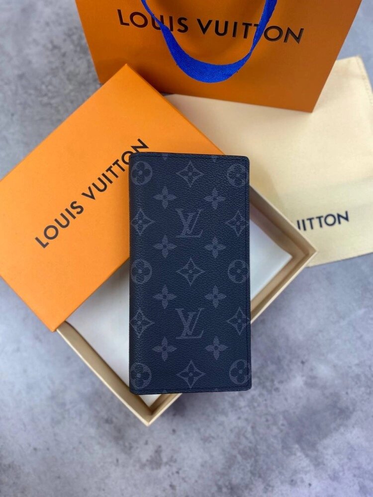 Гаманець сірий Louis Vuitton Grey Monogram k321 від компанії Elektromax - фото 1