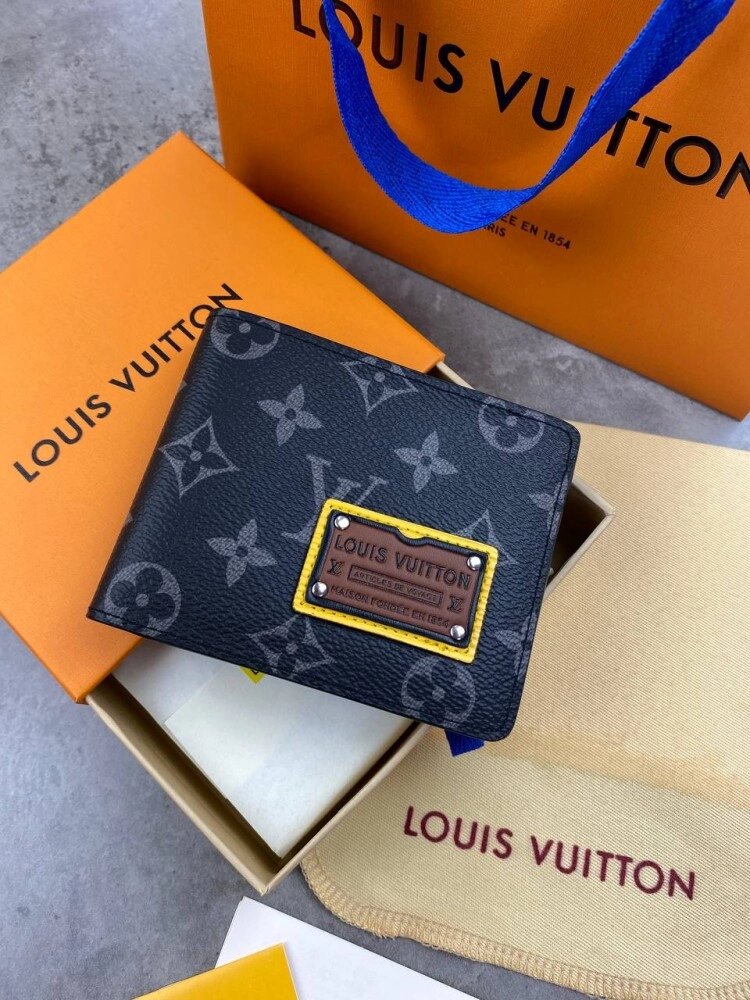 Гаманець сірий Louis Vuitton Monogram k316 від компанії Elektromax - фото 1